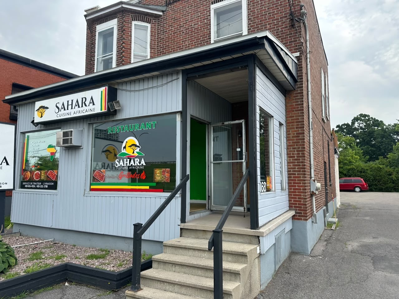 Façade du restaurant Le Sahara — Cuisine africaine & grillades